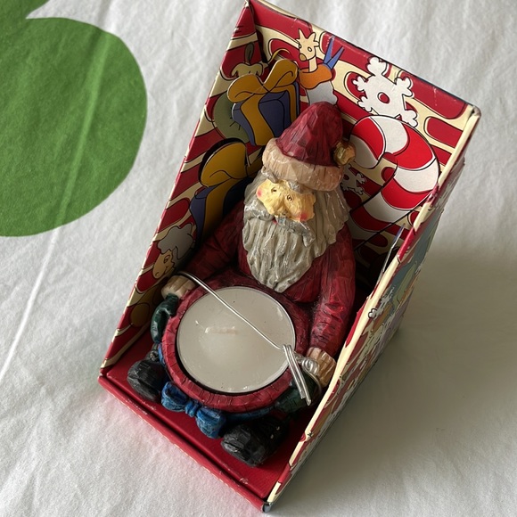 Santa Claus candleholder - Picture 3 of 7